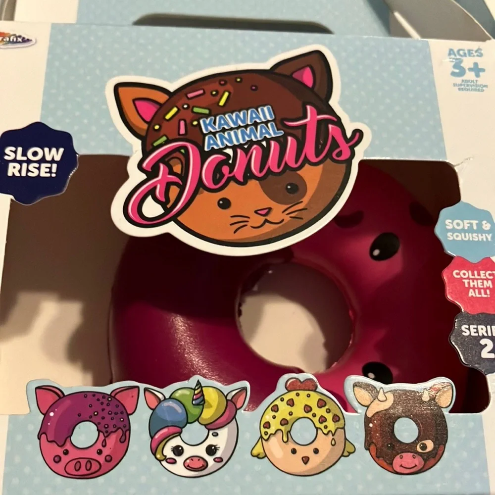 Animal Donuts Slow Rise Squishy‎ Sensory Toys Full Set Series 2